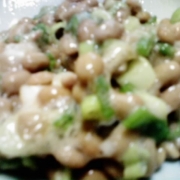 「ネギとともに」★フォトコンテスト開催★あなたの好きな納豆の食べ方教えてっ！の投稿画像