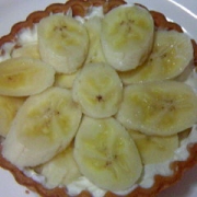 「バナナを使って作った手作りタルトです。」バナナのベストショット写真募集！？【10名】モニターの投稿画像