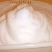 「洗面器ソフトクリーム♪」当選者(コンテスト参加者)限定！投票で優勝者を決定！のにソープ泡立てコンテスト！の投稿画像