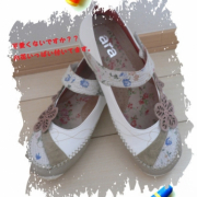 「春満載な感じのシューズです♪」Mｙ ｆavorite shoes contest! お気に入りの靴を教えてね!の投稿画像