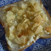 「スグできるサンドイッチ♪」お花見のおつまみにも！ポテトチップス【ヒミツのおいしい食べ方・レシピ】大募集！の投稿画像