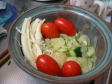 「トマトサラダwithチーズ」の画像（1枚目）