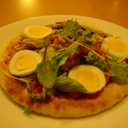 「サラダピザ」オリーブオイルでサラダがもっとおいしく！ご感想募集中！の投稿画像