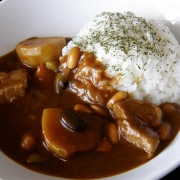 「豚ヒレ肉とミックスビーンズカレー」【我が家のオリジナルカレー募集！】レシピ写真コンテスト！アルバカレープレゼント♪の投稿画像