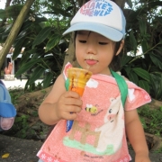 「やめられないアイス」青森りんごの繊維を包み込んだ『めじゃーひやむぎ』大好き、美味しい笑顔大募集！の投稿画像