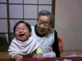息子とお婆ちゃん