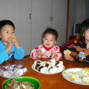 「おにぎり、食いやがれ」青森りんごの繊維を包み込んだ『めじゃーひやむぎ』大好き、美味しい笑顔大募集！の投稿画像
