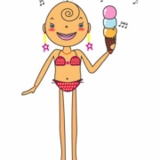 「サマーガール」求ム！！お絵描き得意なヒト。　【アトレージュＡＤ＋】イメージキャラクター大募集♪の投稿画像