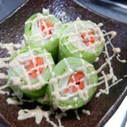 「えのきと人参のキャベツロール」料理自慢集まれ!!　レシピを紹介して、高級トマトジュースをGETしよう♪の投稿画像