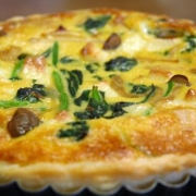 「ほうれん草ときのこのキッシュ(*^_^*)」【料理自慢コンテスト】 豪華グルメ3点セット（11,020円相当）プレゼント！の投稿画像