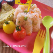 「元気よくカラフルプレート」食育お料理コンテスト★湘南ゼミナールHPの「食育倶楽部」掲載＋図書券プレゼント！の投稿画像