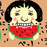 「夏バテには水分たっぷりスイカ！」MVPen主催「あなたの夏バテ対策といえば？」イラスト画像投票コンテスト開催中！の投稿画像