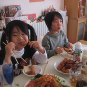 「クリスマス会♪今年もいっぱい食べたいな」【第2弾！おいしい笑顔大募集！】４種類のお煎餅詰め合わせ瑞穂にしきのモニター募集の投稿画像