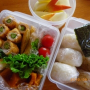 「サプリ米のおにぎり弁当」サプリ米で自慢しちゃおう！お弁当写真コンテスト！の投稿画像