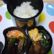 「初めてのお弁当」サプリ米で自慢しちゃおう！お弁当写真コンテスト！の投稿画像