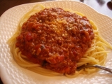 お野菜たっぷり愛情ミートソース♪