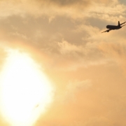 「朝陽に向かって・・・SFJ074」あなたが撮った「空」の写真コンテスト　応募受付10/14　17：00まで！の投稿画像