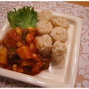 「トマトのカレー」【第2弾】料理自慢集まれ!!レシピを紹介して、高級トマトジュースをGETしよう♪の投稿画像