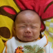 「ぼく・泣いちゃう３秒前〜☆」【かわいいフォトブックKpi Pink】ついついニヤけてしまう写真大募集！☆の投稿画像