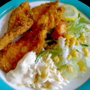 「自らの自慢料理っ魚のフライ！」第２回フォトコンテスト「食欲の秋！どうしてもやめられない好きな食べ物」の投稿画像