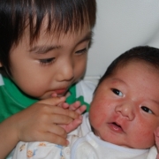 「お兄ちゃんになって7日目」【かわいいフォトブックKpi Pink】ついついニヤけてしまう写真大募集！☆の投稿画像