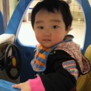 「ピンクほっぺの息子★」【ブログがなくてもOK！】ピンク色の写真を投稿してサイトをピンク色に染めよう！の投稿画像