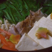 「ほうれん草と豚肉で常夜鍋風」【豆腐（豆乳）を使った】鍋コンテスト開催中!!【写真・レシピ付き限定】の投稿画像