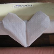 「ハート！」第１回　芸術の秋◆皆でトイレットペーパー折り紙に挑戦してみませんか？＜ハート編＞の投稿画像