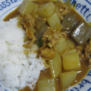 「大根とこんにゃくのカレー」☆冬のあったか手料理☆レシピ大募集 ♪エプロンショップ【シュクココロ】の投稿画像