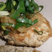 「ねぎたっぷりの豆腐ハンバーグ」【第3弾】料理自慢集まれ!!レシピを紹介して、高級トマトジュースをGETしよう♪の投稿画像