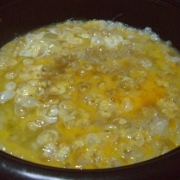 今日のシメは雑炊！