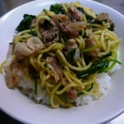 「塩焼きそば丼」サプリ米と考えよう！栄養＆スタミナ満点　元気丼大募集！の投稿画像