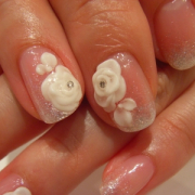 「ジェリークリスタルジェル」【コンテスト】今流行のジェルネイルデザインはどれ？あなたのネイル画像を大募集！の投稿画像