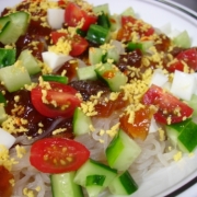 「カラフルな色は夏にピッタリ！」「シマダヤ」&times;「マルコメ」コラボ企画　おいしい冷し麺を食べよう！の投稿画像