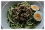 「きゅうり＆茄子モリモリ★きねうち冷麺♪」