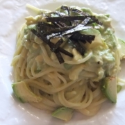 「アボカドの和風クリームソース」サプリ米と考えよう！休みの日のお昼ごはんを教えてくださいの投稿画像