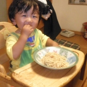 「パスタ大好き♪」生パスタバカの通販　【お子様がパスタを食べている写真コンテスト】生パスタご試食の投稿画像