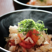 「丸ごとトマトの炊き込みご飯」【ママの味方プロジェクト】トマトが大好きになるレシピ大募集！の投稿画像