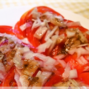 「トマトサラダ」【ママの味方プロジェクト】トマトが大好きになるレシピ大募集！の投稿画像