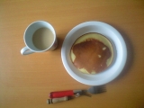 ミルクティーとパンケーキ