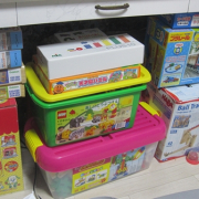 「大きめのオモチャたち」【突撃★となりのおもちゃ箱】　写真を送ると、くもんの大人気カレンダーが当たる！の投稿画像