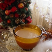 「クリスマスティー★☆★」【クリンスイ】～水のある風景～　写真テーマ「クリスマスドリンク」の投稿画像