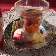 「いつものお茶もクリスマス風に」【クリンスイ】～水のある風景～　写真テーマ「クリスマスドリンク」の投稿画像