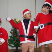 「可愛いサンタさん」くもん：『突撃★となりのサンタさん』！？ほっこりクリスマスフォト投稿大募集～！の投稿画像