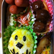 「幼稚園児のお弁当。」【銀賞受賞記念第一弾】発売前のC1000を楽しもう！C1000キャラ弁大募集！の投稿画像