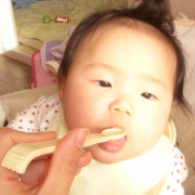 「初めての「いただきます」」【ごはんでファイト！】いただきますのお顔大募集！新商品を一足お先にお試し下さいの投稿画像