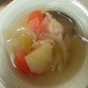 「野菜たくさん鶏肉スープ」ごはんでファイト！ごはんがすすむおかずにもなっちゃうスープ料理大募集の投稿画像