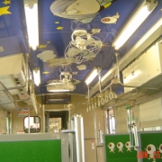 「境港の電車です」【グルメプラス】世界に笑顔を届けよう企画クスッと笑える、癒される写真を大募集！の投稿画像