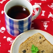 「ホームベーカリーで焼いたケーキと一緒に」【クリンスイ】～水のある風景～　写真テーマ「ティータイム」の投稿画像