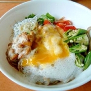 「ふわふわ卵納豆」ごはんでファイト！食べて美味しい、体に優しいネバネバ料理大募集！の投稿画像